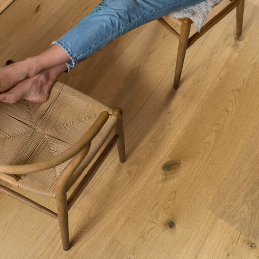 Elka Tweed Oak Engineered Flooring, Brushed & Oiled, 190x13x1820mm Image 2