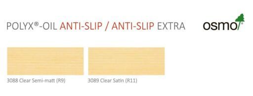 Osmo Polyx-Oil, Anti-Slip, Clear, Extra Clear Satin, 2.5L Image 2