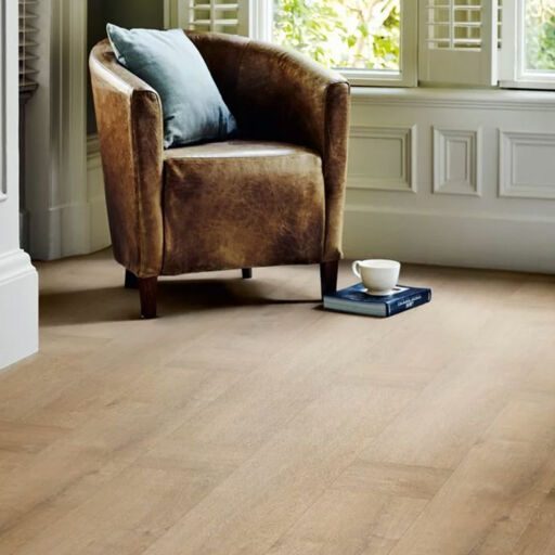 Polyflor Camaro Cashmere Oak Wood Plank Versatile Vinyl Flooring, 184.2x1219.2mm Image 2
