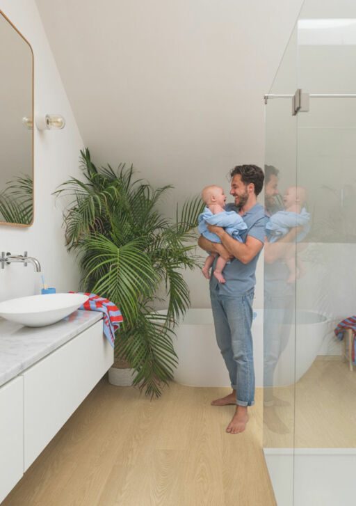 QuickStep Alpha Blos Base, Gingerbread Oak Vinyl Flooring, 189x4x1251mm Image 2