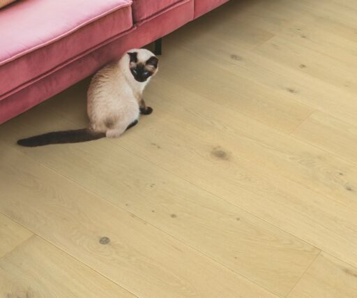 Quickstep Cala Pearl White Oak Engineered Flooring, Brushed & Extra Matt Lacquered, 220x13x2200mm Image 2