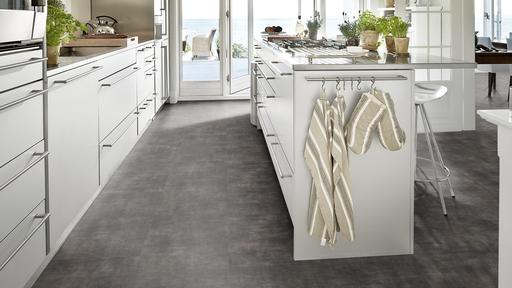 Kahrs Dry Back Stone Steele Dry Back LVT Flooring, 457x2.5x457mm