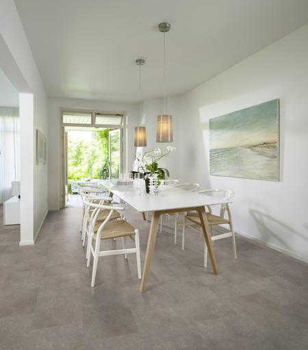 Kahrs Dry Back Stone Lucania Dry Back LVT Flooring, 457x2.5x457mm