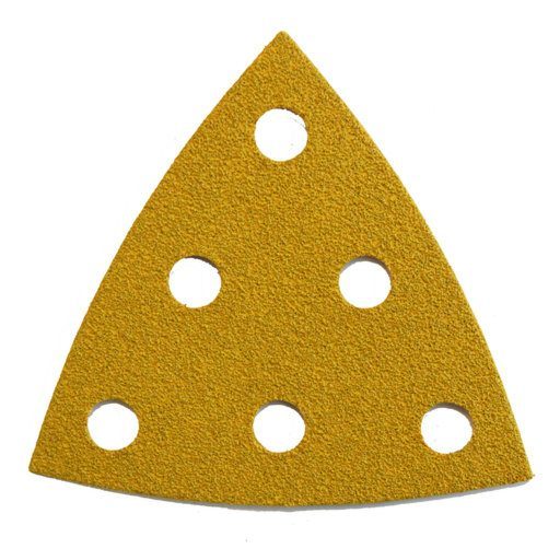 Starcke 80G Sanding Triangles, 88x95mm, 6 Holes, Velcro