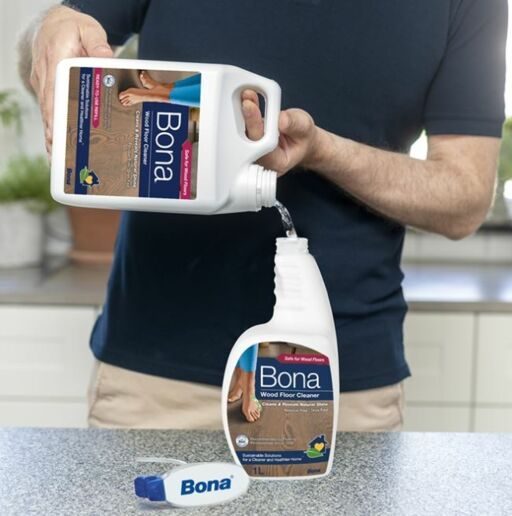 Bona Wood Floor Cleaner, Spray 1L