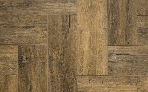 FirmFit Original Herringbone Rustic Barn Oak Luxury Vinyl Flooring, 123x5x615mm