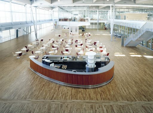 Junckers Solid Oak 2-Strip Flooring, Silk Matt Lacquered, Classic, 129x22mm