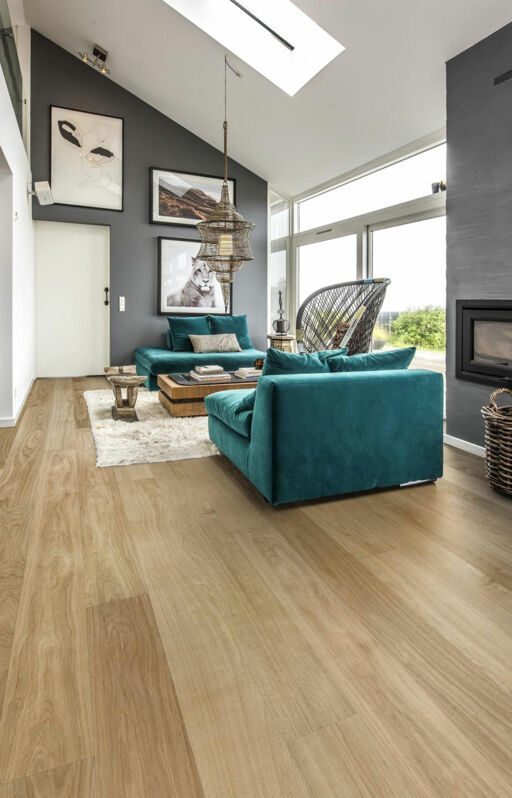 Kahrs Dublin Oak Engineered Wood Flooring, Ultra Matt Lacquered, 187x3.5x15mm