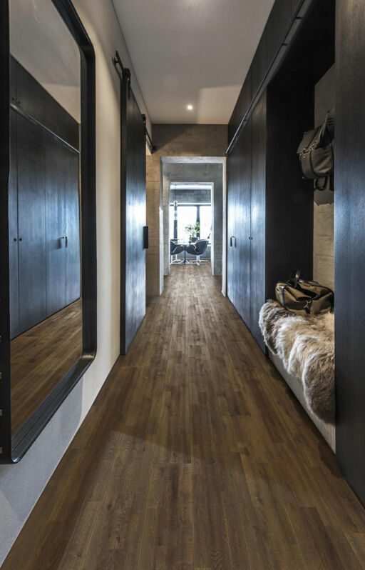 Kahrs Gotaland Attebo Engineered Oak Flooring, Rustic, Stained, Brushed & Oiled, 15x3.5x196mm