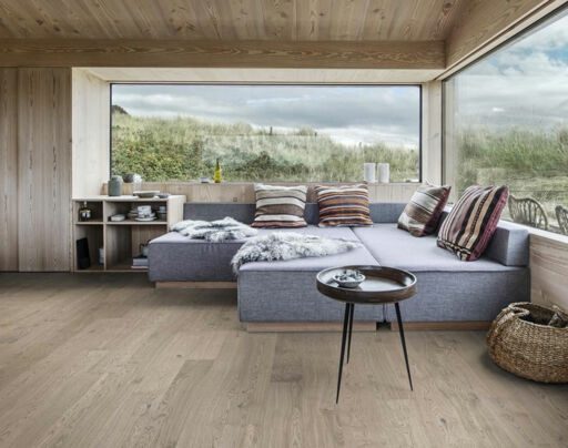 Kahrs Lux Shore Engineered Oak Flooring, Rustic, Brushed, Matt Lacquered, 187x3.5x15mm