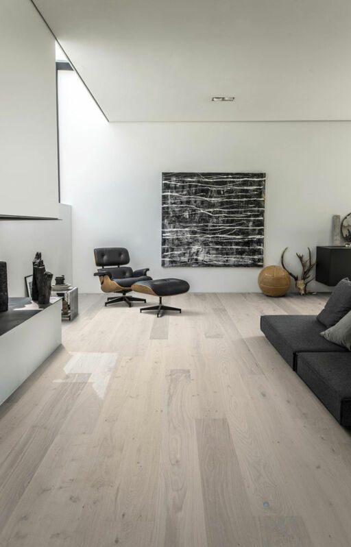 Kahrs Lux Sky Engineered Oak Flooring, Rustic, Brushed, Matt Lacquered, 187x3.5x15mm