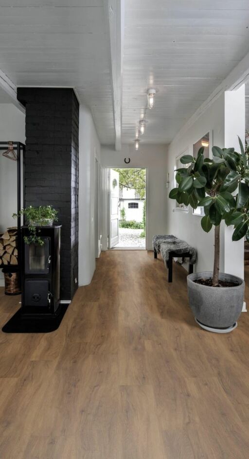 Kahrs Click 5 mm Wood Redwood Click 5 Mm LVT Flooring, 172x5x1210mm