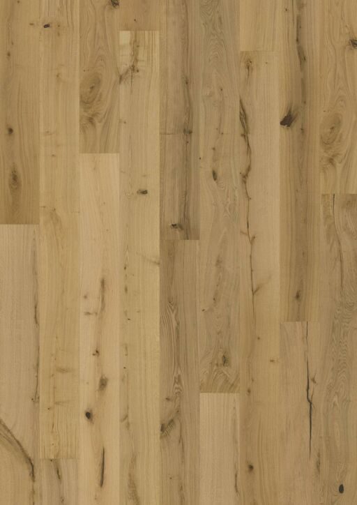 Kahrs Texture Oak Natur Engineered Flooring, Brushed & Oiled, Saw Marks, 187x15x2420mm
