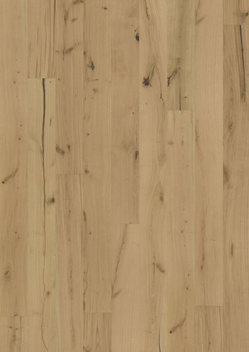 Kahrs Texture Oak Rohoptic Engineered Flooring, Brushed & Oiled, Saw Marks, Smoked, 187x15x2000mm