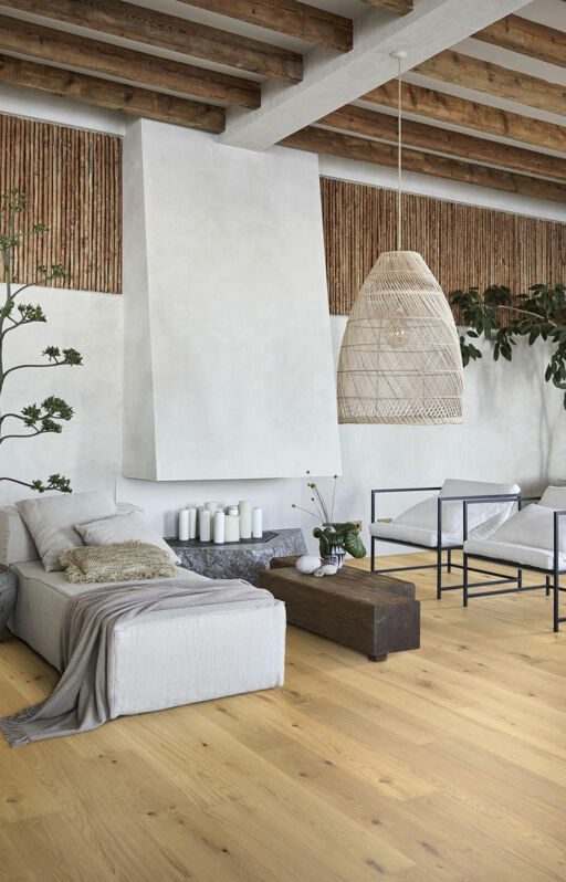 Kahrs Zen Oak Wisdom Engineered Flooring, Brushed & Matt Lacquered, 190x14x1900mm