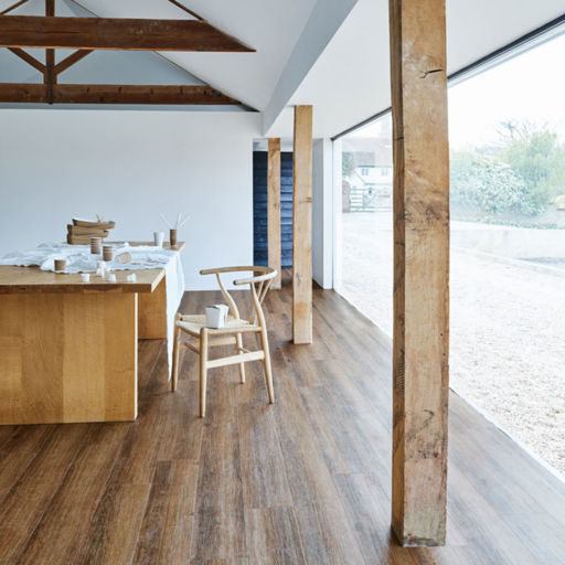 LG Hausys DecoTile 30 Natural Ash Luxury Vinyl Tile LVT, 1200x2x180mm