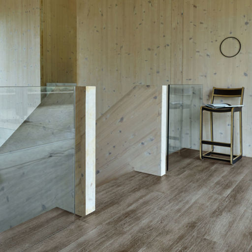 LG Hausys DecoTile 30 Varnished Oak Luxury Vinyl Tile LVT, 1200x2x180mm