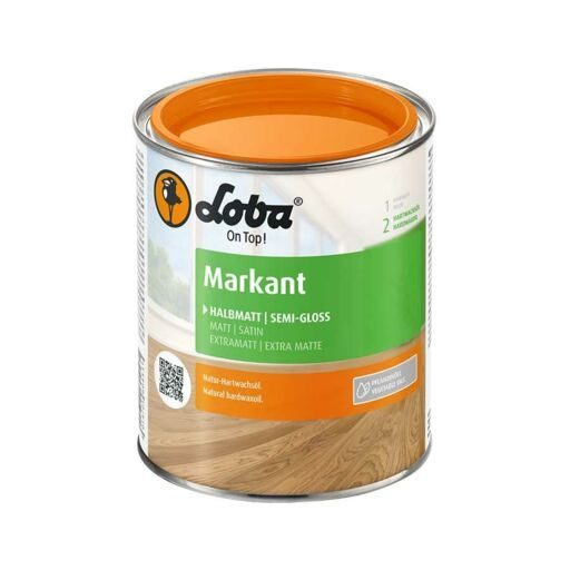 Lobasol Markant Hardwax-Oil, Satin(UK Matt), 100ml
