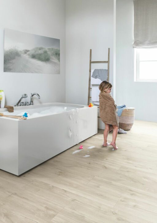 QuickStep Alpha Blos Base, Canyon Oak Beige Vinyl Flooring, 189x4x1251mm