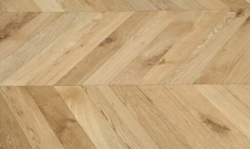 Tradition Select Engineered Oak Chevron Flooring, Brushed, UV Oiled 90x18x600mm