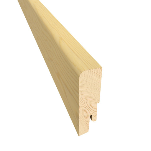 Kahrs Skirtings Skirting Ash, Satin Lacquered